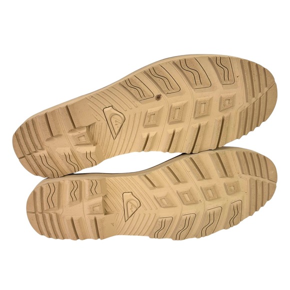 NEW Quiksilver Mission V Leather Lace-Up Winter Boots Sherpa Lined Size 13 - Picture 10 of 13